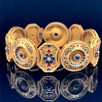 Armband Cianfrone Gioielli Dame in Gold Zaffiro 1.00 Ct BROR-53-198 - BROR-53-198